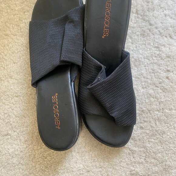 Aerosole slides wedgies size 9.5 - Picture 6 of 6